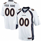 Youth Nike Denver Broncos Customized White Team Color Stitched NFL Game Jersey,baseball caps,new era cap wholesale,wholesale hats